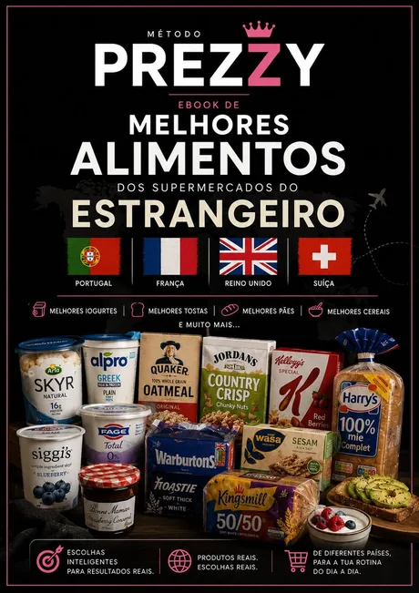 eBook de Alimentos dos supermercados estrangeiros